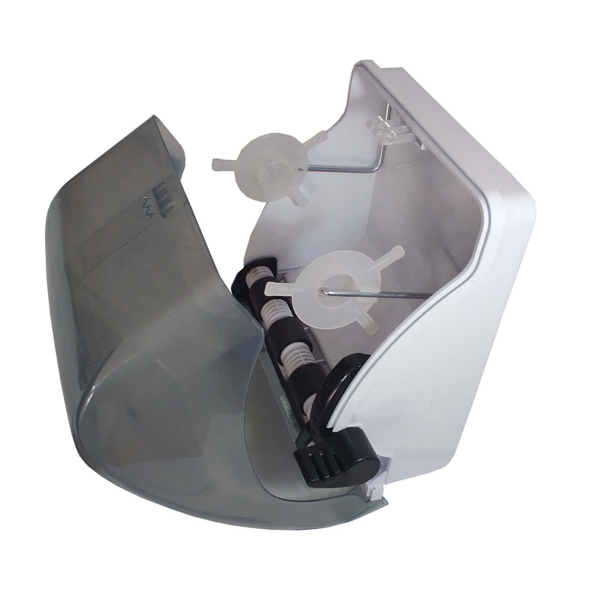 DISPENSER PARA TOALLA EN ROLLO CON PALANCA - TAPA FUME - Imagen 2