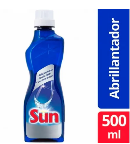 Sun Abrillantador Para Lavavajillas Botella X 500 G – Tienda Prodelimp