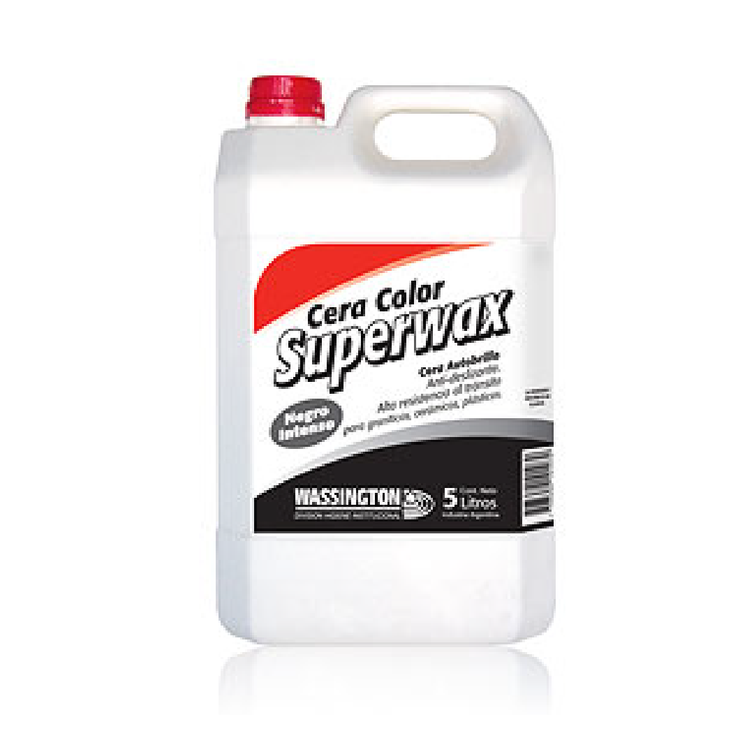 Cera Superwax Roja/negra X 5 Lts Wassington