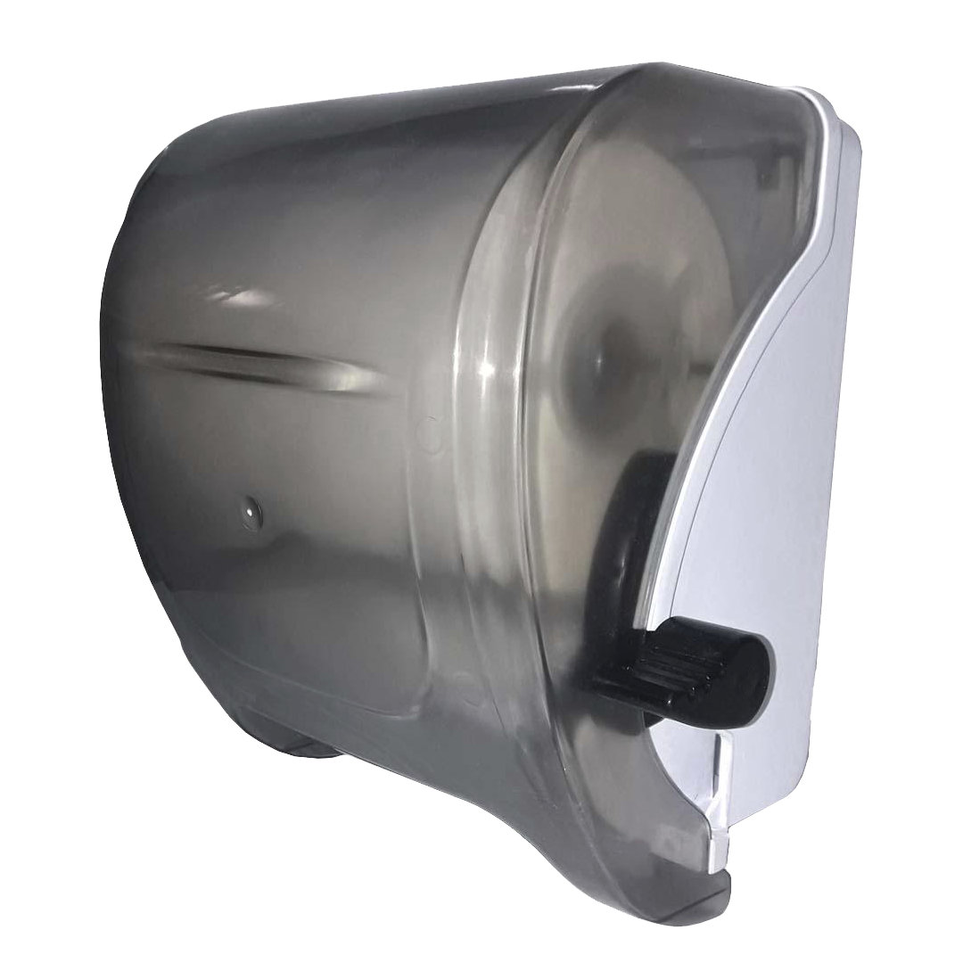 DISPENSER PARA TOALLA EN ROLLO CON PALANCA - TAPA FUME