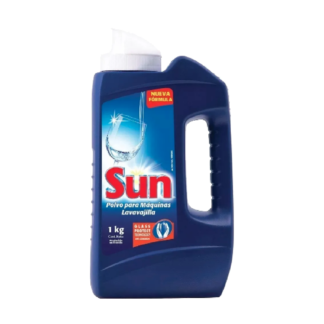 Detergente En Polvo Lavavajilla Sun x 1kg UNILEVER - BOTELLA 1 KG