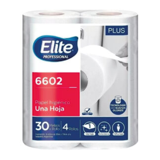 Papel Higienico Elite Plus S/H 30 Mts. X 4 Un (6602)