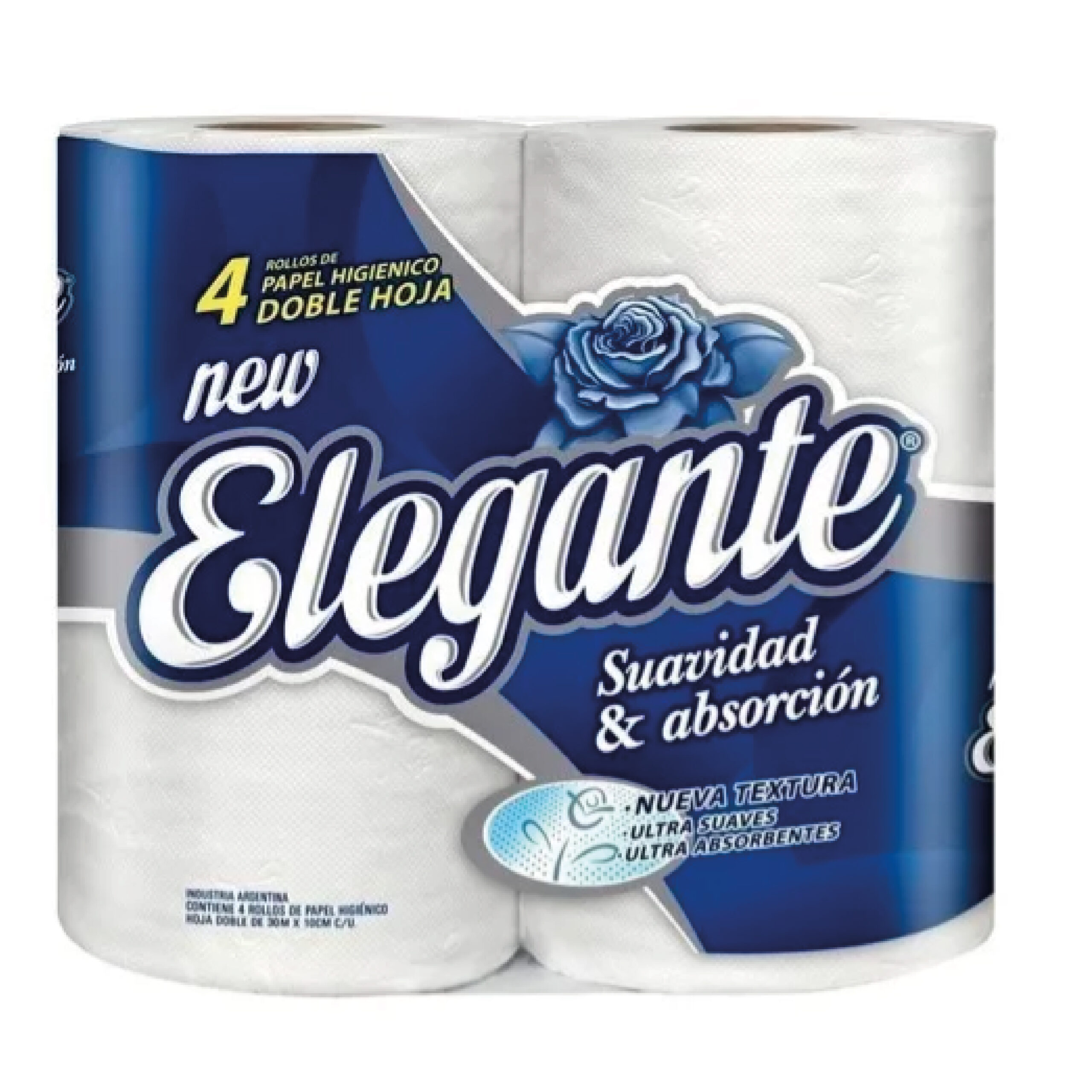 Papel Higienico Premium Elegante Doble Hoja 30 Mts