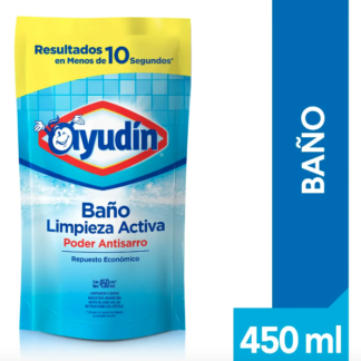 Limpiador Liquido Baño Quita Sarro Repuesto Ayudin 450ml