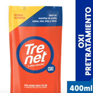 Trenet Prelavado Oxi Efecto Espuma DoyPack x 400 ml