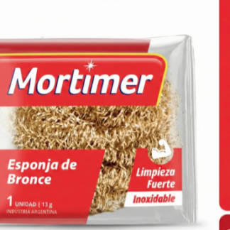 Mortimer Esponja de Bronce Inoxidable