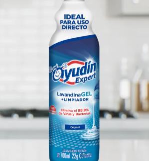 Lavandina Ayudin Gel Original 500 Ml