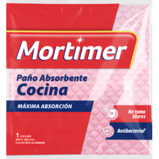 Paño de limpieza Mortimer Absorbente Cocina paño rosa