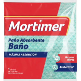 Mortimer Paño Absorbente Para Baño Limpieza Verde